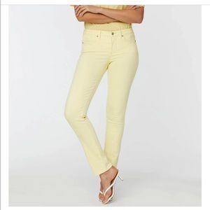 NYDJ Yellow Skinny Jeans